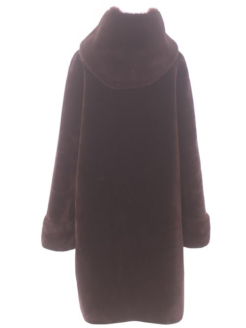 Cappotto lungo reversibile ecopelle VLAB | FW5603330