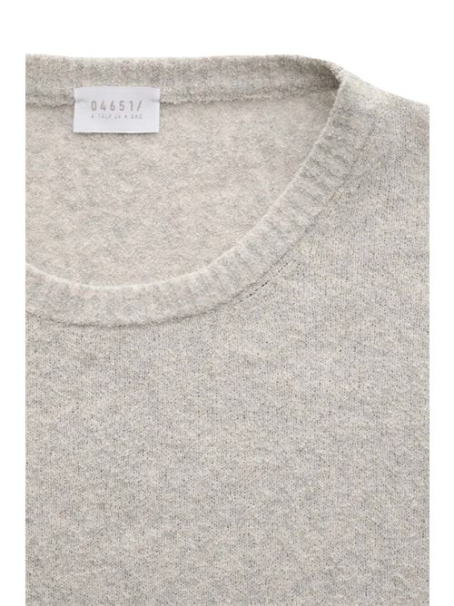 knit terry crew 04651 A TRIP IN A BAG | 2KN2606B22PEARL GREY