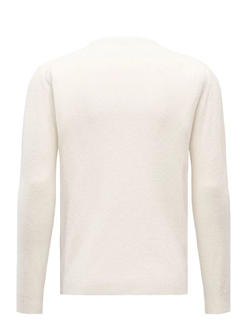 knit terry crew 04651 A TRIP IN A BAG | 2KN2606B22WHITE