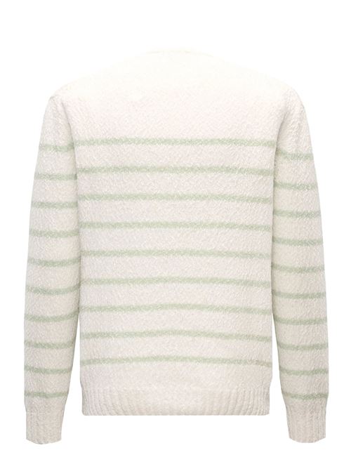 mouline striped crew 04651 A TRIP IN A BAG | 2KN2613B22SOFT SAGE