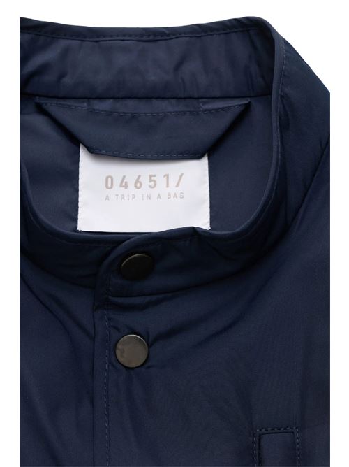 padded nylon vest 04651 A TRIP IN A BAG | 2OW2605C44NAVY