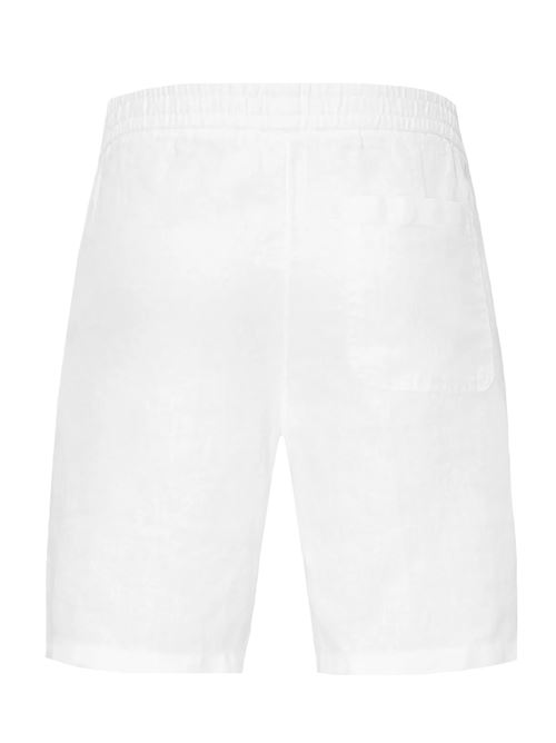 linen bermuda 003 04651 A TRIP IN A BAG | 2PA2601A10WHITE