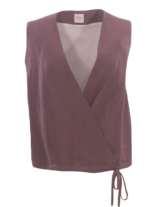 wrap linen blouse 1961 MILANO | BERENICE380