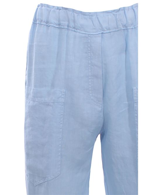 Pantalone in lino con tasconi 1961 MILANO | GIONALINO705