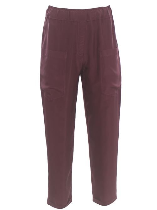 Pantalone in seta con tasconi 1961 MILANO | GIONASETA380