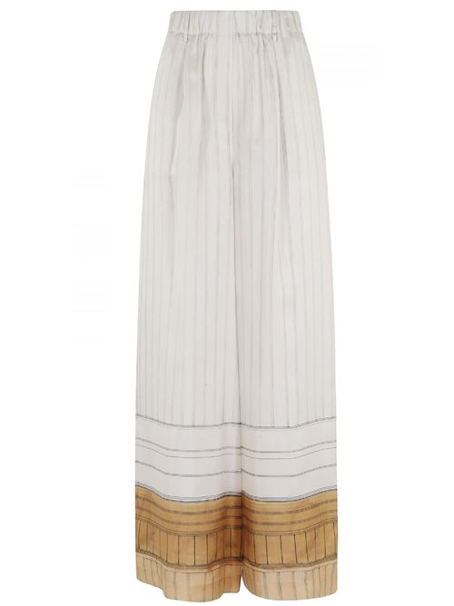 Pantalone pinstripes ALYSI | 116133P6063GESSO