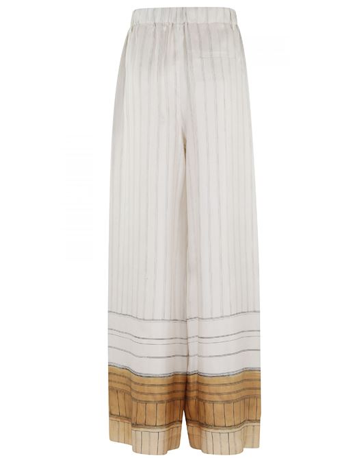 Pantalone pinstripes ALYSI | 116133P6063GESSO