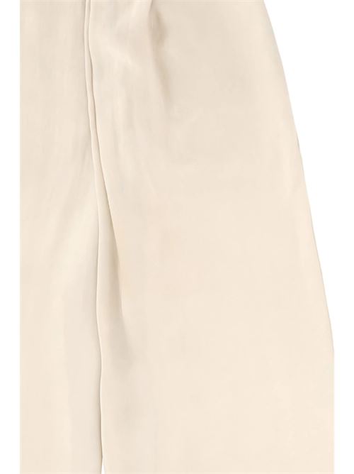 Pantalone habotay drappeggiato ALYSI | 116149P6003GESSO