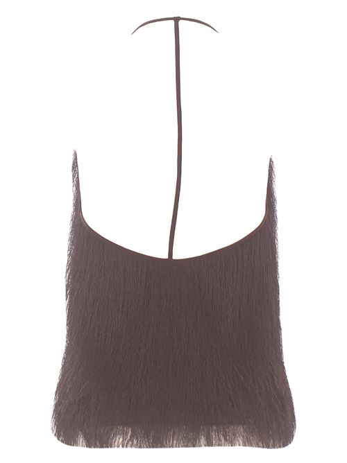 Top fringes ALYSI | 116225P6058CHOCO