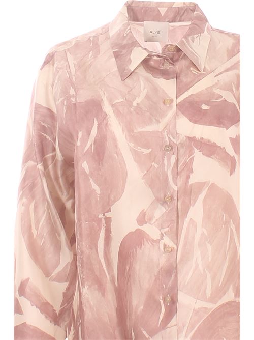 Camicia brushed print regular ALYSI | 116267P6031CIPRIA