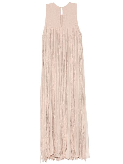 Abito lungo con frange ALYSI | 216302P6026CIPRIA