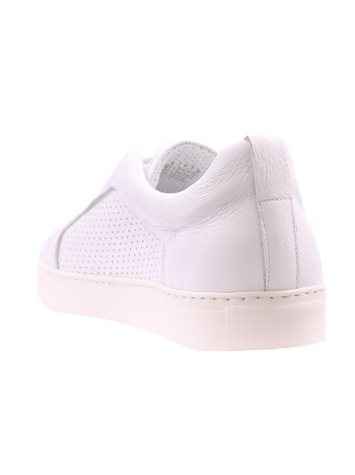 sneakers in cervo con elastici CALCE | X1911MAGNUMBLANCO