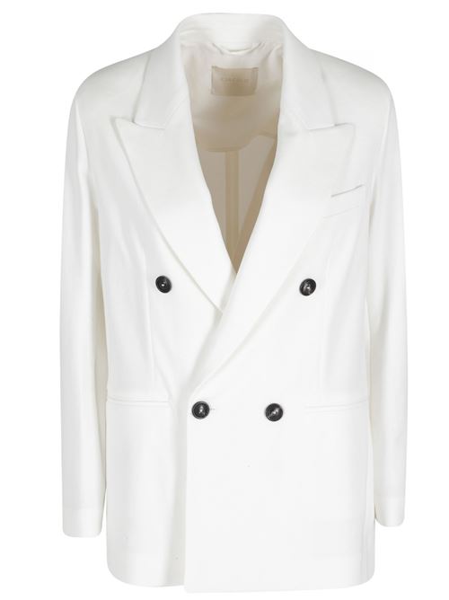 cotton jersey double breasted jacket CIRCOLO 1901 | FD38221218