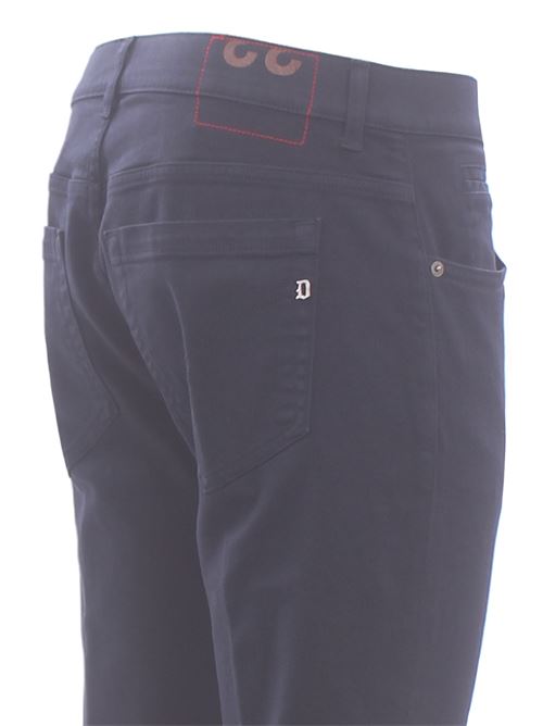 jeans cinque tasche george in bull di cotone DONDUP | UP232BS0030UPTD890