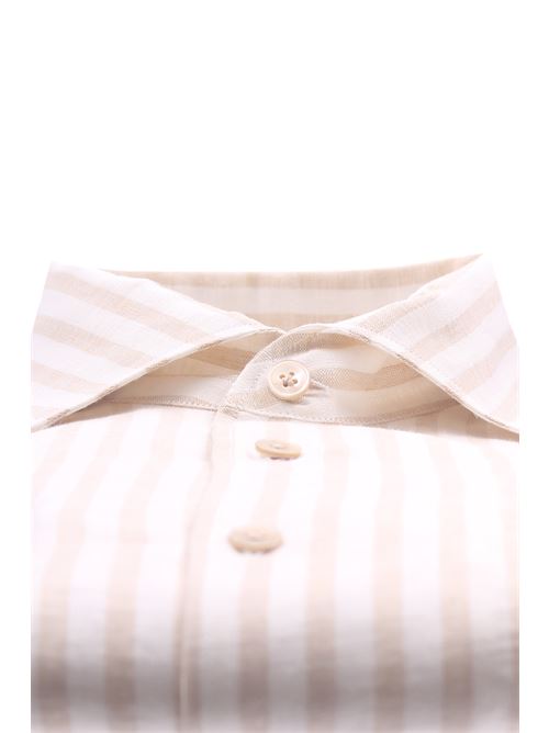 camicia a righe in lino ELEVENTY | M75CAMJ12-TES0M164102