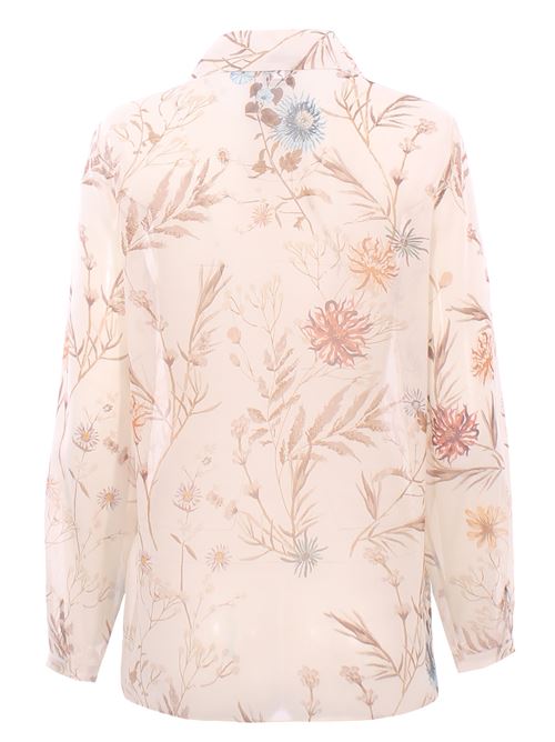 Blusa in seta stampata ELEVENTY | M80CAMM10STTSE0M00202