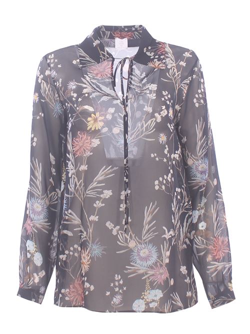 Blusa in seta stampata ELEVENTY | M80CAMM10STTSE0M00211