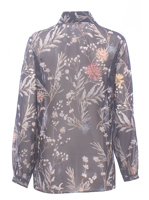 Blusa in seta stampata ELEVENTY | M80CAMM10STTSE0M00211