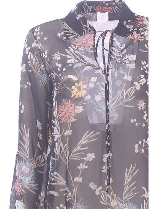 Blusa in seta stampata ELEVENTY | M80CAMM10STTSE0M00211
