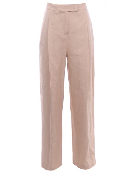 linen pants with pleats ELEVENTY | M80PANL02TES0M068173