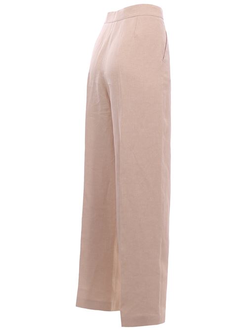 linen pants with pleats ELEVENTY | M80PANL02TES0M068173