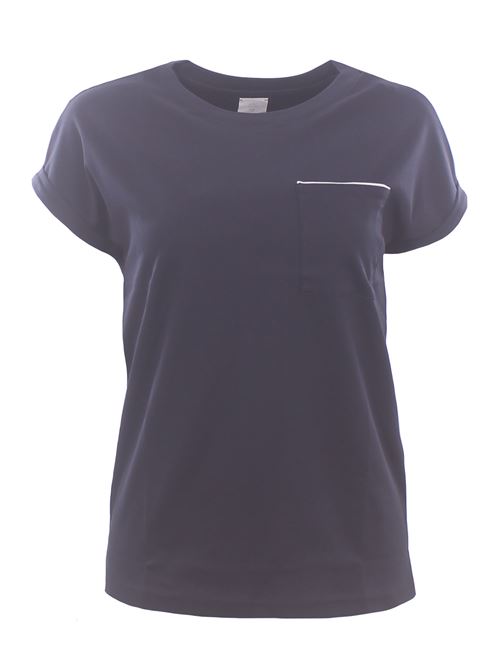 T-shirt in cotone con taschino ELEVENTY | M80TSHM10TES0M26811/01