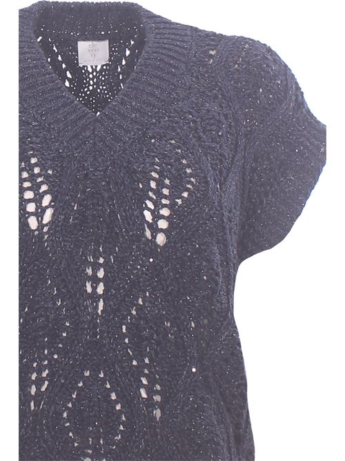 Collo a v in lino e cotone ELEVENTY | M81MAGM07MAG0K03611N