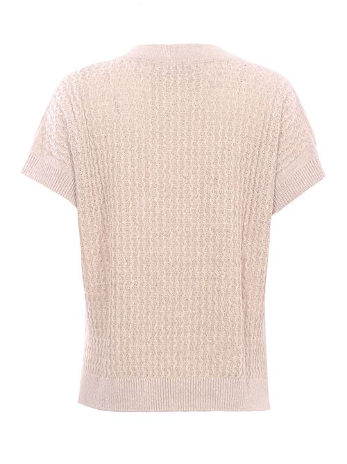 Collo a v in lino e cotone ELEVENTY | M81MAGM17MAGM01900