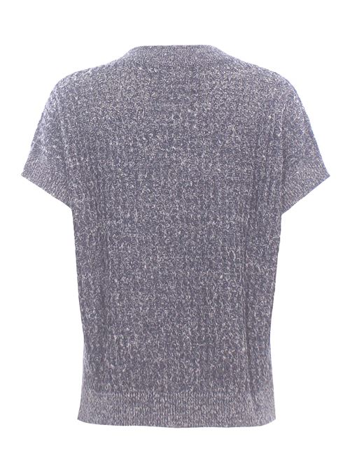 Collo a v in lino e cotone ELEVENTY | M81MAGM17MAGM01911