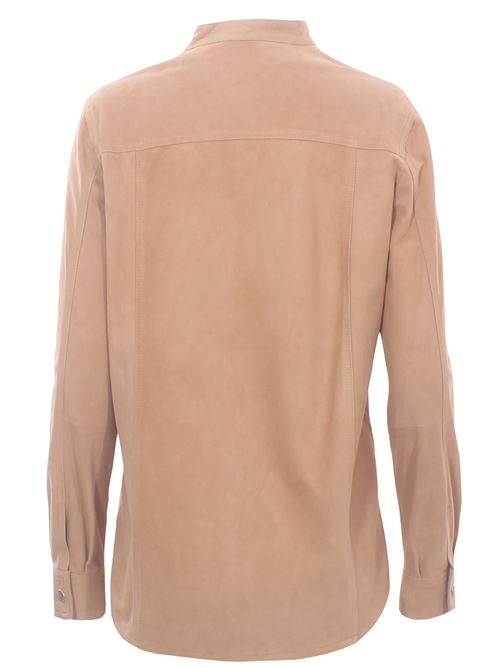 Camicia in suede ELEVENTY | M85CAMM25PELM0M01704