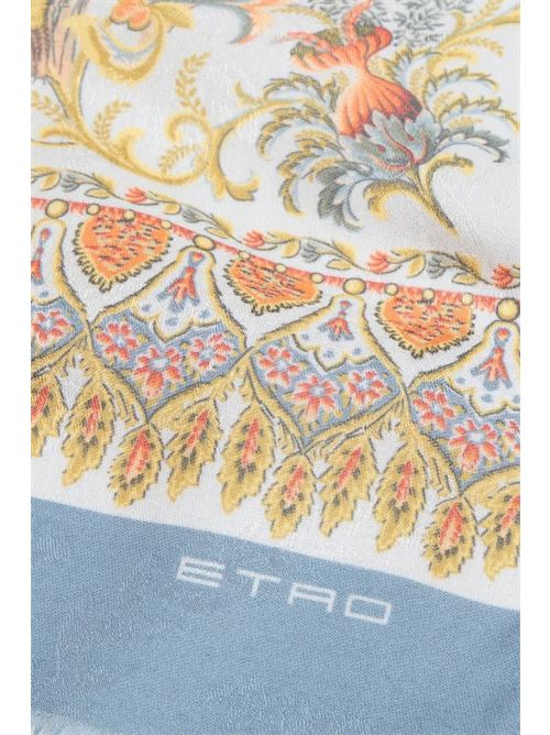 Sciarpa in cotone e modal motivo paisley ETRO | WATA0005AKE09AX882