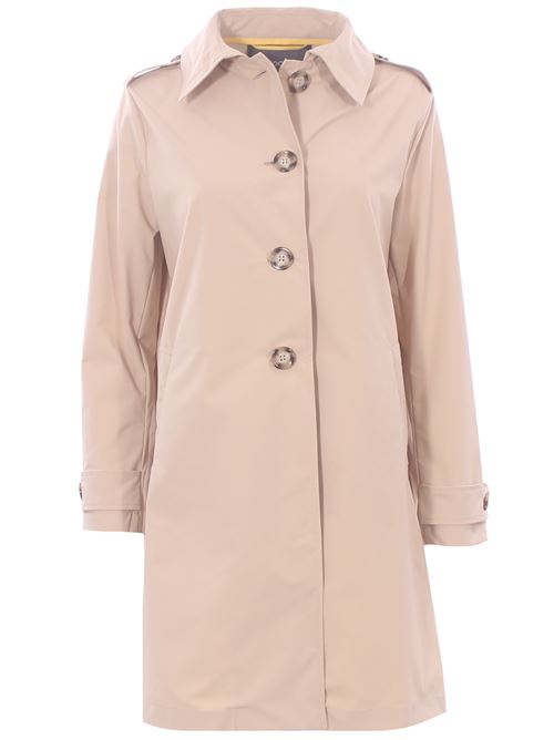 Spolverino con dettagli trench EWOOLUZIONE | PISANELLOBGC031