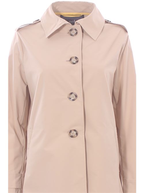 Spolverino con dettagli trench EWOOLUZIONE | PISANELLOBGC031