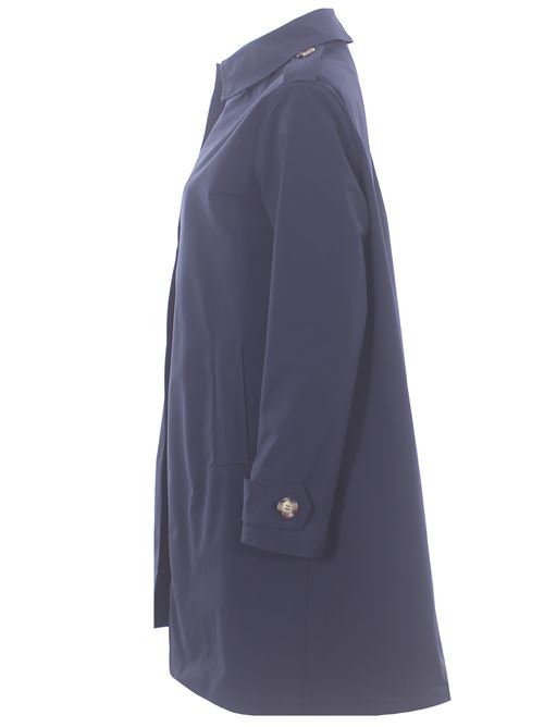 Spolverino con dettagli trench EWOOLUZIONE | PISANELLOBGC407