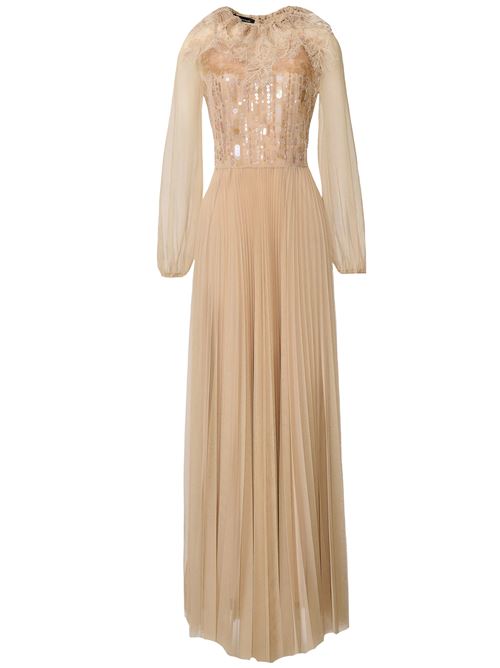 Abito in tulle plisse' FABIANA FILIPPI | ABD276F645M1970157