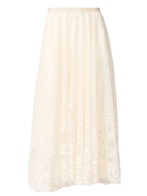Gonna a ruota con lavorazione ricamo FABIANA FILIPPI | GND276F850M2170145