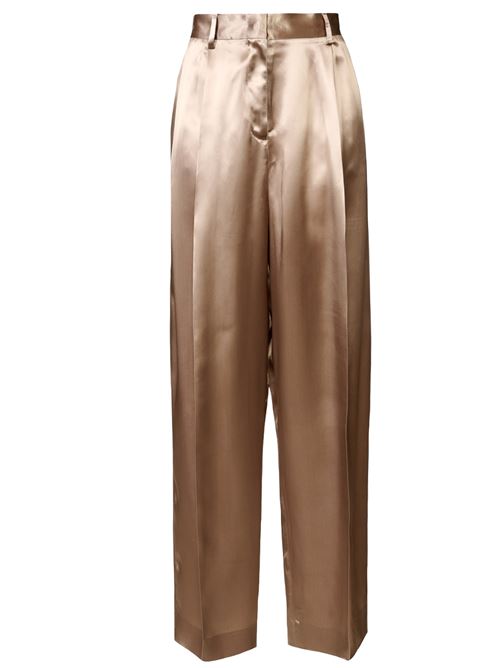 pantalone in viscosa di seta fluid con pinces FABIANA FILIPPI | PAD266F367D9440157
