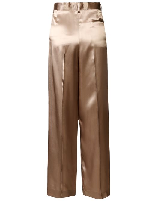 pantalone in viscosa di seta fluid con pinces FABIANA FILIPPI | PAD266F367D9440157