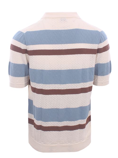 polo camicia riga orizzontale GALLIA | BERGMAN01