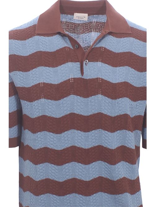 polo riga zig-zag GALLIA | MERET71