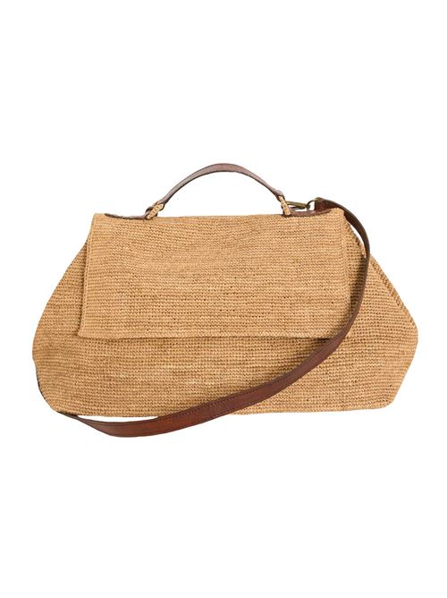 Borsa a spalla in raphia IBELIV | LAHADYTEA