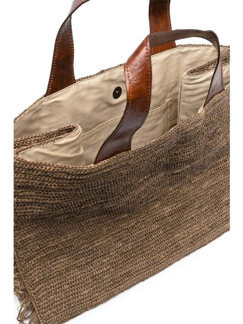 Borsa a mano in raphia IBELIV | ONJADARKTEA