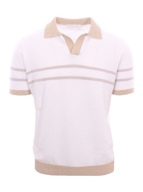 polo skipper riga piazzata LA BOTTEGA DEL CASHMERE | 87153416