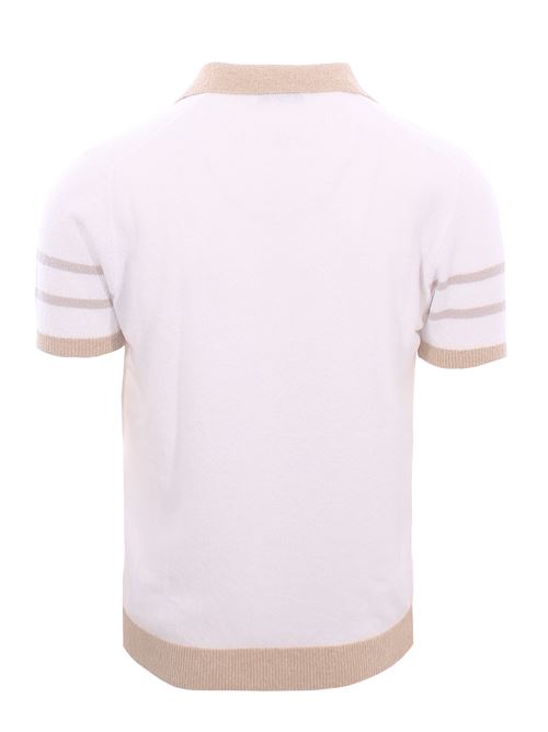 striped skipper polo LA BOTTEGA DEL CASHMERE | 87153416