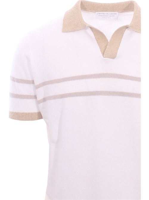 striped skipper polo LA BOTTEGA DEL CASHMERE | 87153416