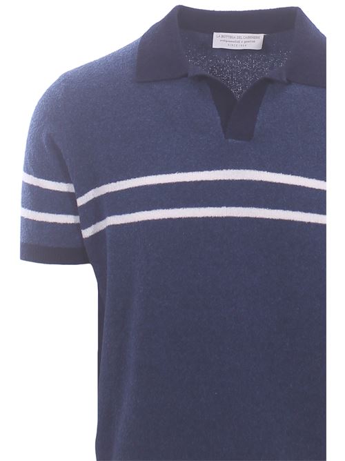 striped skipper polo LA BOTTEGA DEL CASHMERE | 87153422