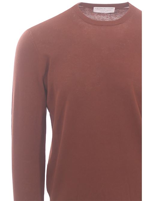 cotton crew neck LA BOTTEGA DEL CASHMERE | 87159307