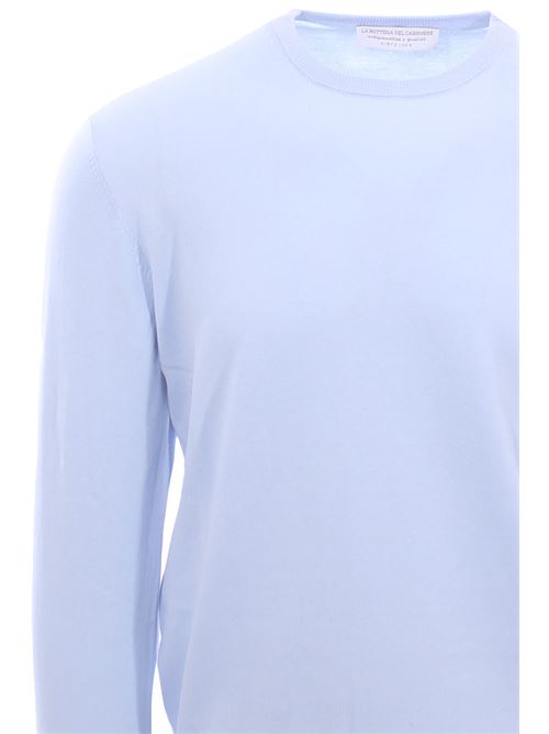 cotton crew neck LA BOTTEGA DEL CASHMERE | 87159314