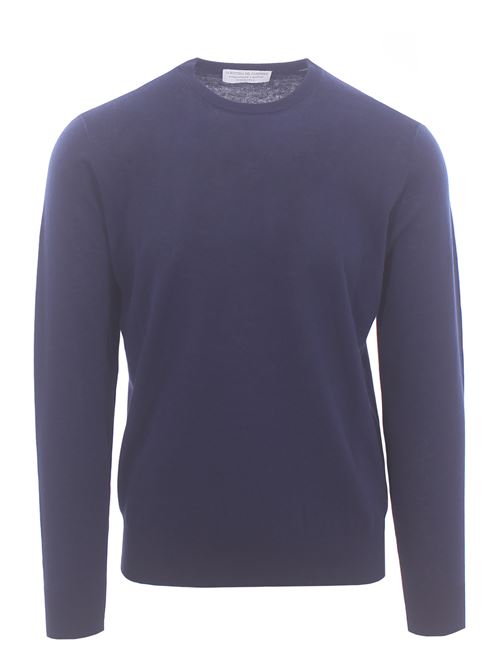 girocollo in cotone crepe LA BOTTEGA DEL CASHMERE | 87159317