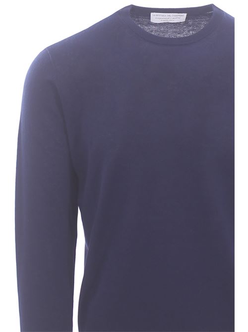 cotton crew neck LA BOTTEGA DEL CASHMERE | 87159317